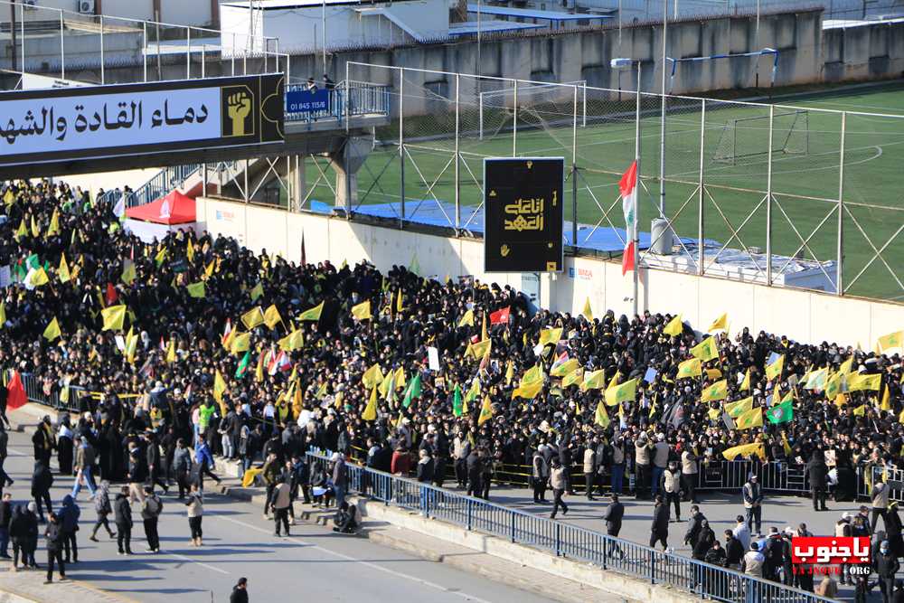 وداع مليوني في تشييع القائد التاريخي السيد حسن نصر الله  والسيد هاشم صفي الدين في بيروت 